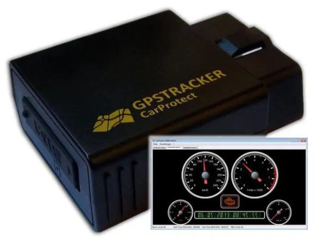 CarProtect Pro – GPS Tracker übermittelt das Fahrverhalten des Fahrzeugführers Bild: CarProtect Pro – GPS Tracker übermittelt das Fahrverhalten des Fahrzeugführers