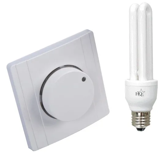 Bild: Dimmer für Energiesparlampen - exklusiv bei NEDIS