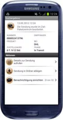 Jetzt auch als Android-App: ONE TRACK® ermöglicht dienstleisterunabhängige Sendungsverfolgung Bild: Jetzt auch als Android-App: ONE TRACK® ermöglicht dienstleisterunabhängige Sendungsverfolgung