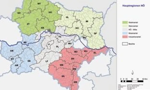 Bild: Grenzen des Waldviertels