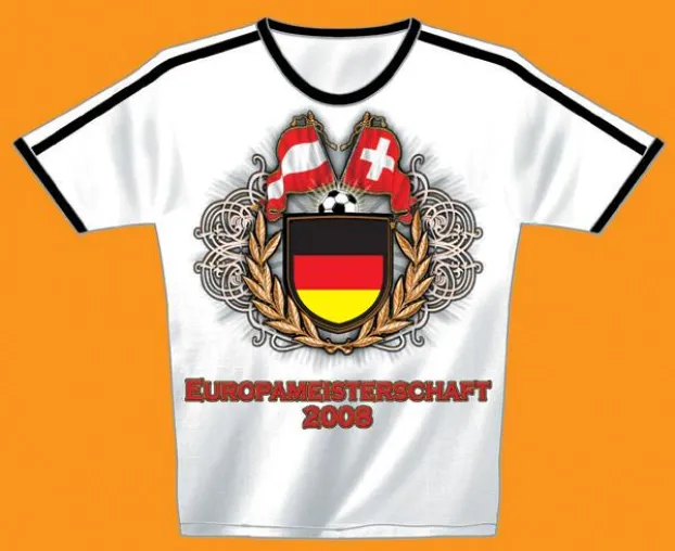 Neue Fussball Fanartikel Kollektion für die Europameisterschaft 2008 Bild: Neue Fussball Fanartikel Kollektion für die Europameisterschaft 2008