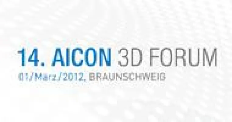 Terminhinweis: AICON 3D Forum am 1. März 2012 in Braunschweig Bild: Terminhinweis: AICON 3D Forum am 1. März 2012 in Braunschweig