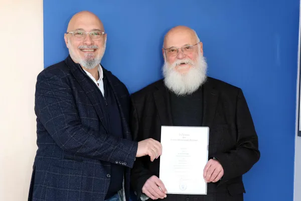 Bild: Am Meer: Prof. Dr. Marcus Baumann erhält Honorarprofessur