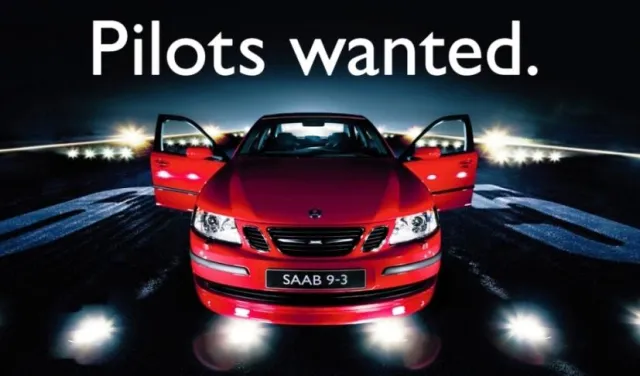 Bild: „Pilots wanted“ – Projekt Promotions vermittelt das richtige Saab-Feeling