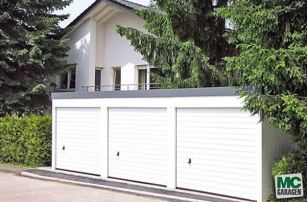 Bild: Beste Raumausnutzung auf allen Flächen bietet MC-Garagen