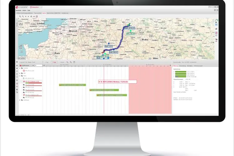 Bild: Premiere auf der LogiMAT: Transportmanagementsystem C-Logistic erstrahlt in neuem Design