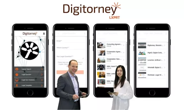 Bild: Digitorney startet neuartige App im Wirtschaftsrecht