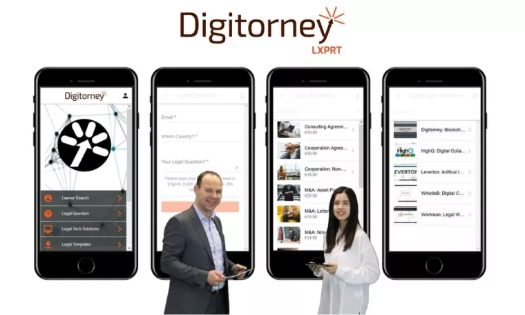 Bild: Digitorney startet neuartige App im Wirtschaftsrecht