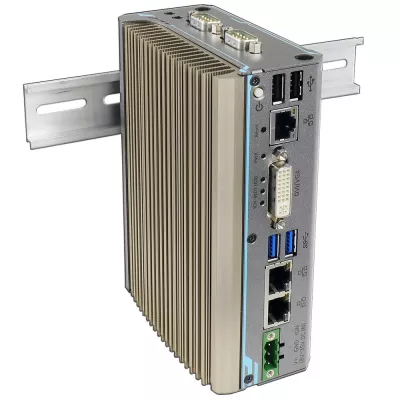 Bild: Ultrakompakter Controller mit Gigabit-PoE für die Hutschiene