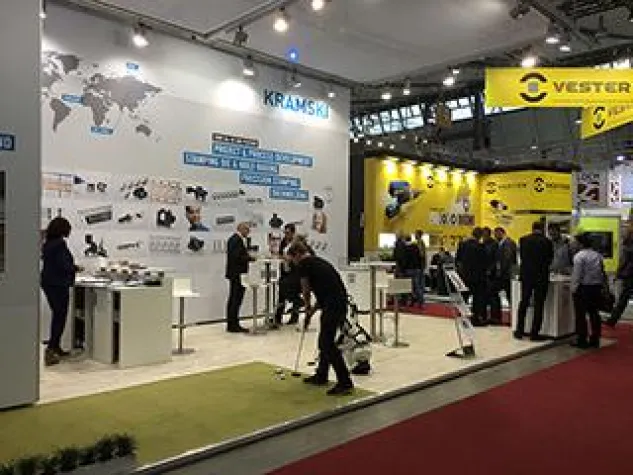 Bild: KRAMSKI auf der Blechexpo 2017 in Stuttgart