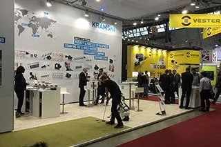 Bild: KRAMSKI auf der Blechexpo 2017 in Stuttgart
