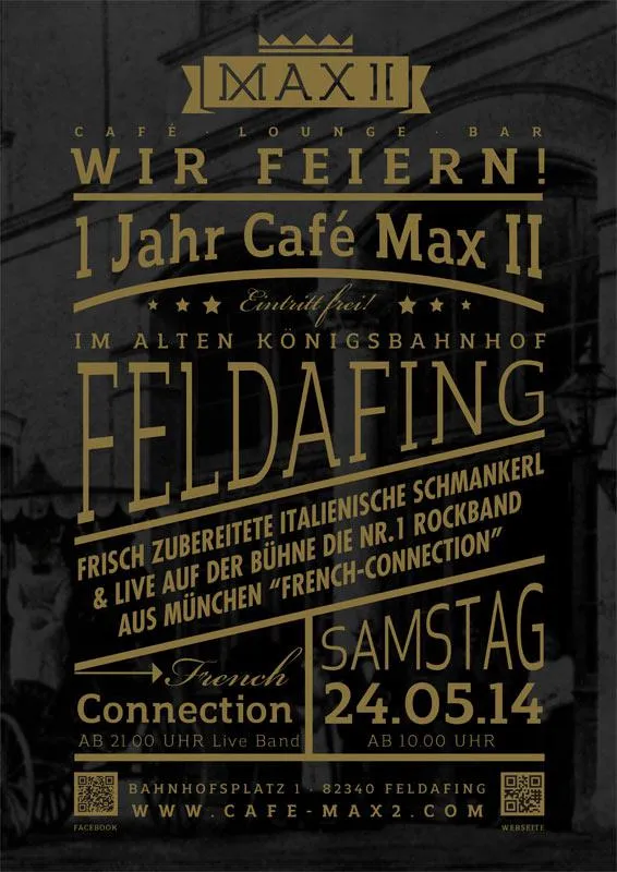 Café Max II in Feldafing wird ein Jahr