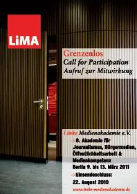 Bild: Mitmachen beim größten alternativen Medienkongress - LiMA sammelt Ideen für 8. Akademie