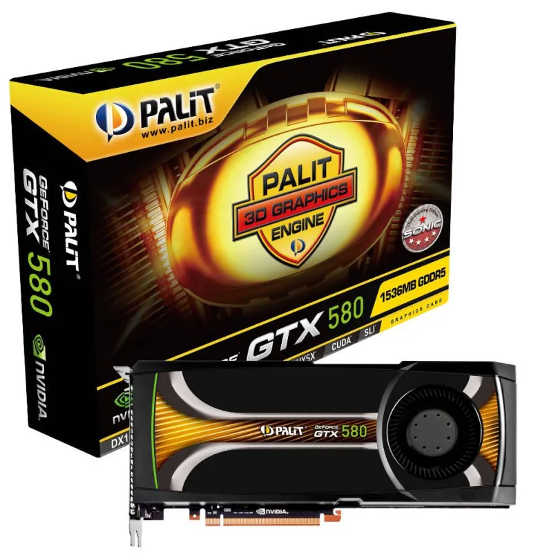 Palits GTX 580 Sonic - Herausragende Leistung und beste Qualität!