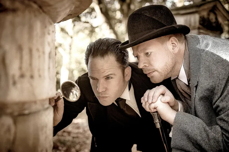 Bild: Theater ex libris interpretiert \"Die Abenteuer des Sherlock Holmes\"