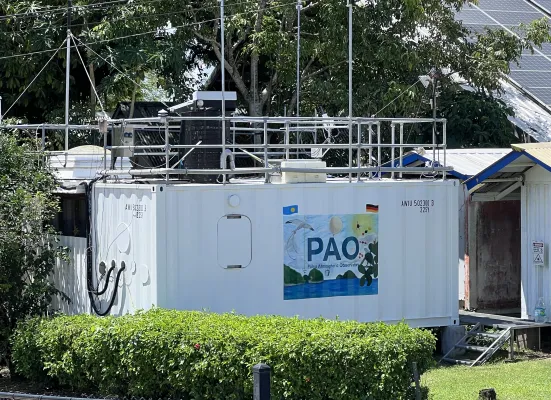 Bild: 10 Jahre Palau Observatorium: Warum Polarforscher auf einer kleinen Pazifikinsel arbeiten 