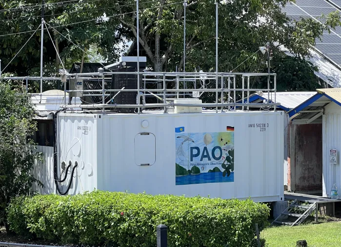 Bild: 10 Jahre Palau Observatorium: Warum Polarforscher auf einer kleinen Pazifikinsel arbeiten 