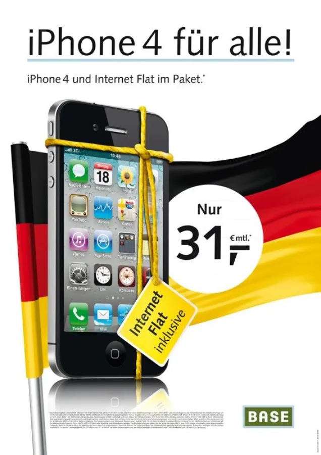 iPhone mit maximaler Kostensicherheit direkt von BASE