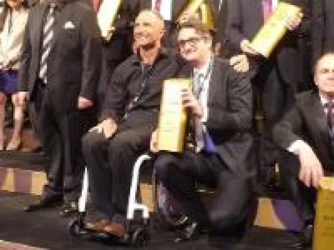 Bild: Begehrter Innovationspreis „Plus X Award“ für das Handbike Sopur Shark