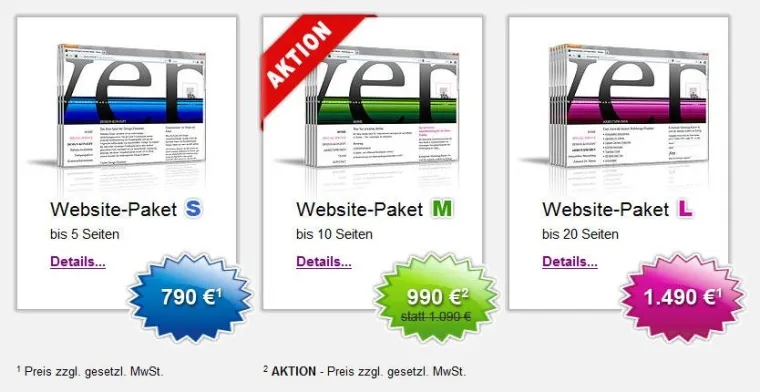 Bild: Endlich macht die Website, was sie soll: Umsatz