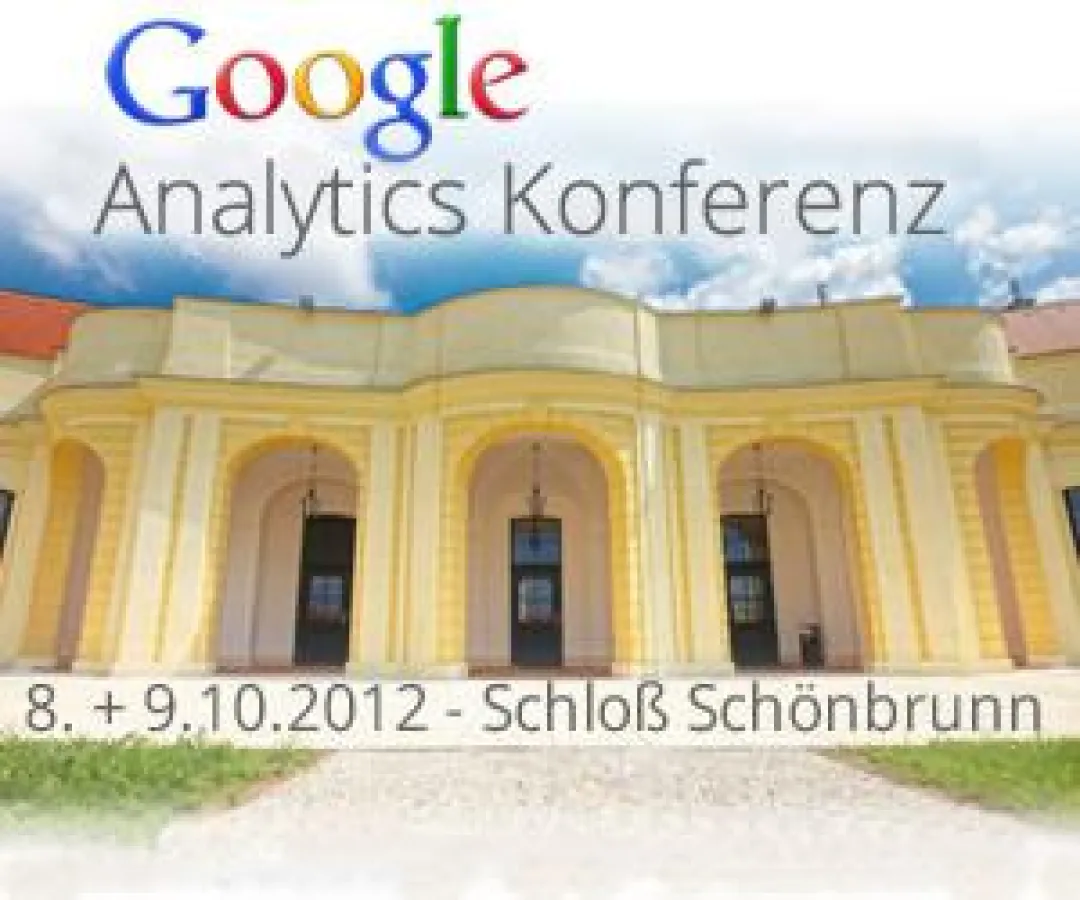 Google Analytics Konferenz D-A-CH, 8.+9.10.2012