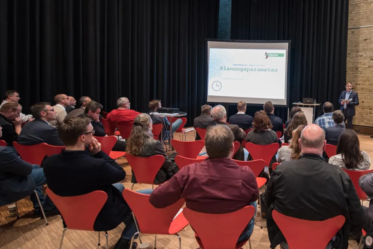 150 Besucher kamen zum ITT-Event, um sich über das Thema Big Data zu informieren. (Foto: Trimble)