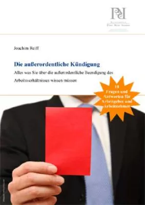 Bild: Kostenloses Ebook „Die außerordentliche Kündigung" zum Download