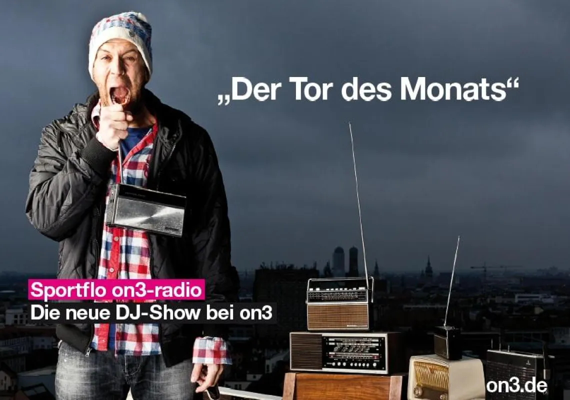 Sportflo on3-radio: jeden ersten Donnerstag im Monat von 21.00 Uhr bis 23.00 Uhr bei on3-radio