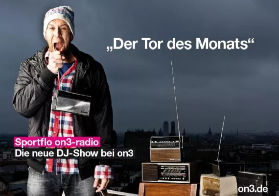 Bild: on3-radio gibt Flo von Sportfreunde Stiller eigene Musiksendung