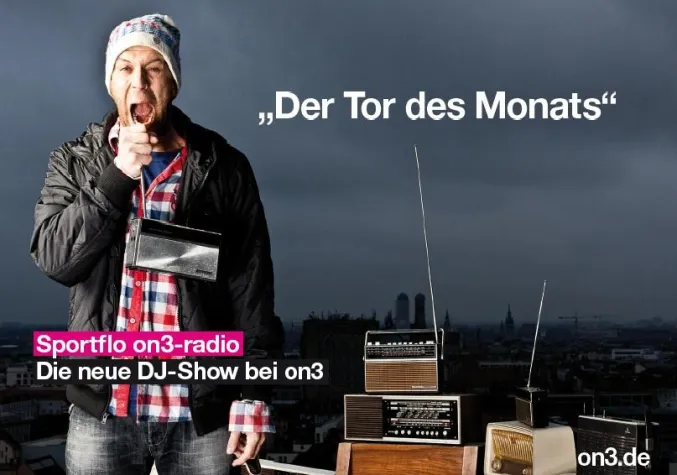 Bild: on3-radio gibt Flo von Sportfreunde Stiller eigene Musiksendung