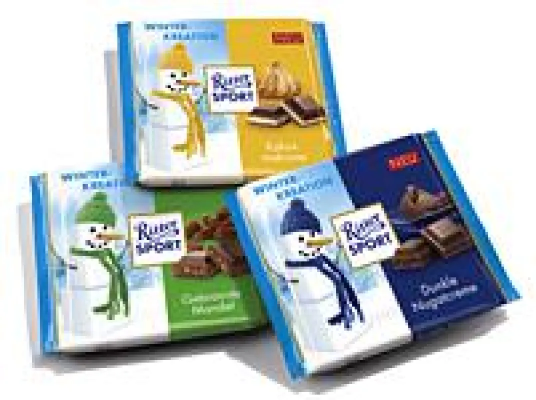 Die drei Winterkreationen von Ritter Sport