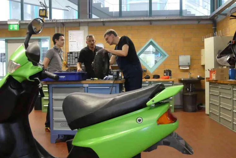 Vom Benziner zum Stromer: Erfolgreicher Roller-Umbau Bild: Vom Benziner zum Stromer: Erfolgreicher Roller-Umbau