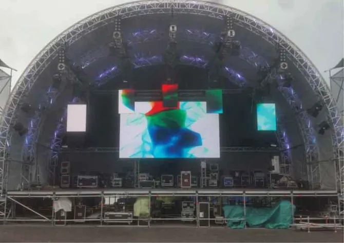 Bild: Technic Consult stattet Harley Davidson Treffen mit LEDitgo Equipment aus