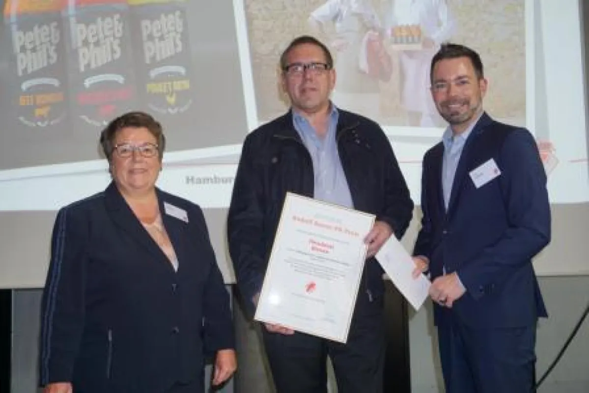 Ausgezeichnete PR: Die Fleischerei Klassen erhält den afz-Aktionspreis 2018.