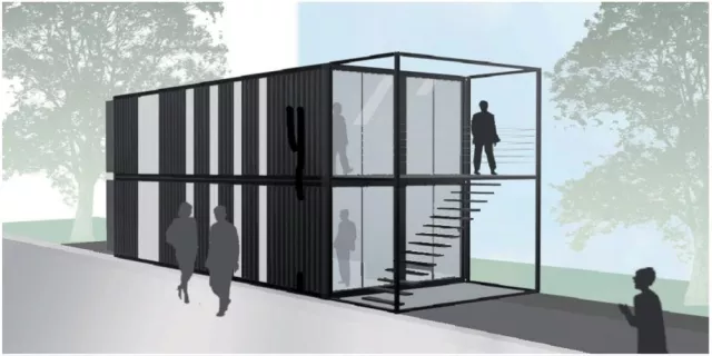 Bild: workstation Final Destination Campus FH Köln - Studentische Arbeitsräume aus Hochseecontainern