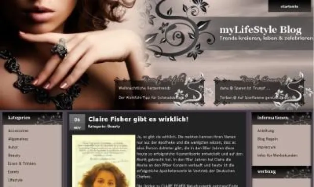Bild: Der neue Lifestyle Blog für alle die Trends leben zelebriert und kreieren.