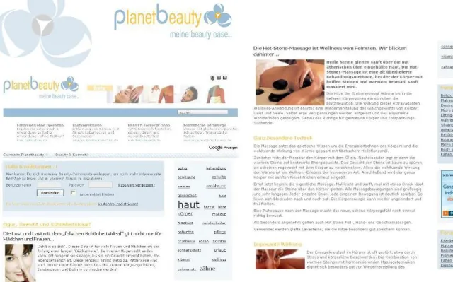 Bild: PlanetBeauty - das große Onlinemagazin für Beauty, Wellness und Schönheitsmedizin ist erfolgreich gestartet
