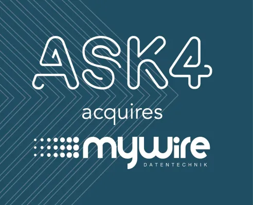 Bild: ASK4 übernimmt deutschen Internetanbieter mywire und stärkt damit seine Marktposition im Multi-Tenant-Sektor