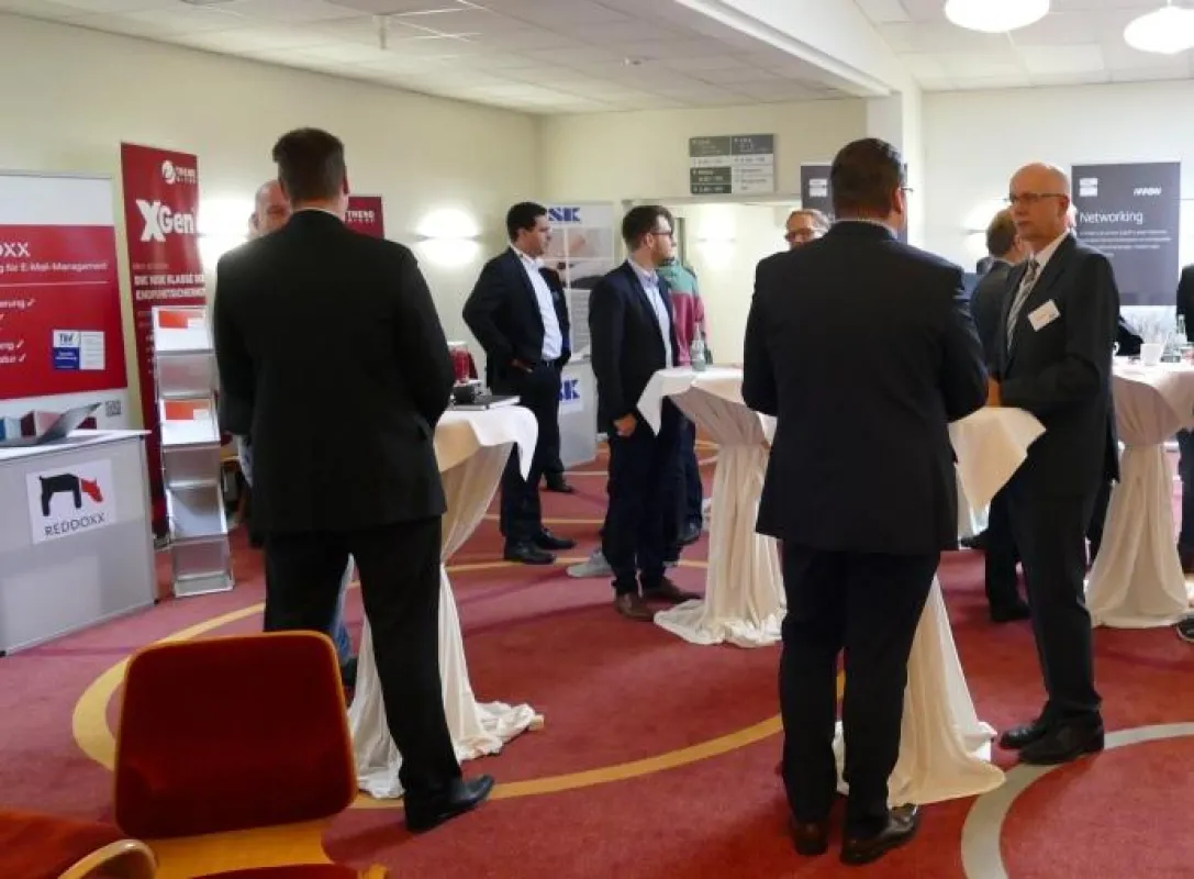 Reger Austausch beim IT-Kongress