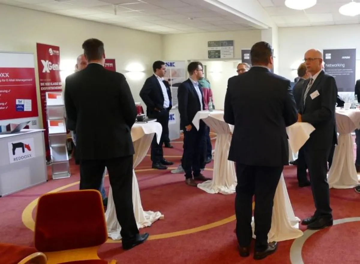 Reger Austausch beim IT-Kongress