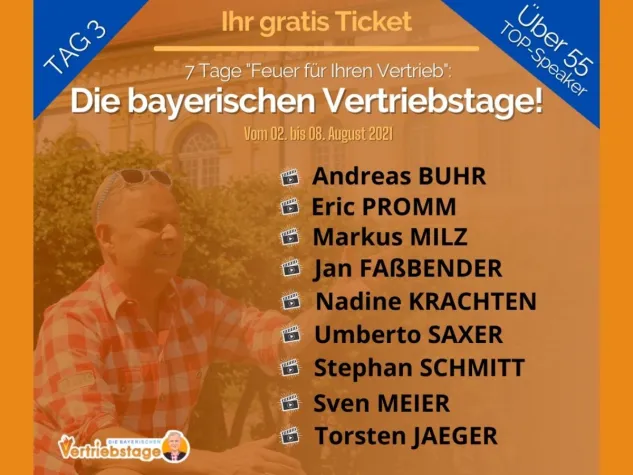 Bild: O´zapft is! Heute Tag 3 bei "Die bayerischen Vertriebstage" von Uwe Rieder, der bayerische Vertriebsfreak