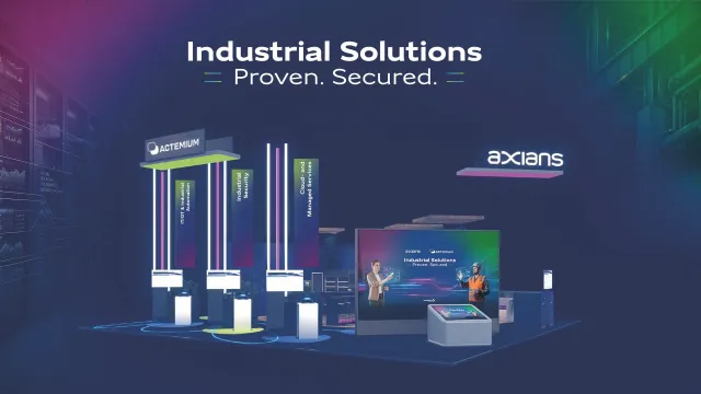 Bild: Actemium und Axians präsentieren auf der Hannover Messe „Industrial Solutions. Proven. Secured.“