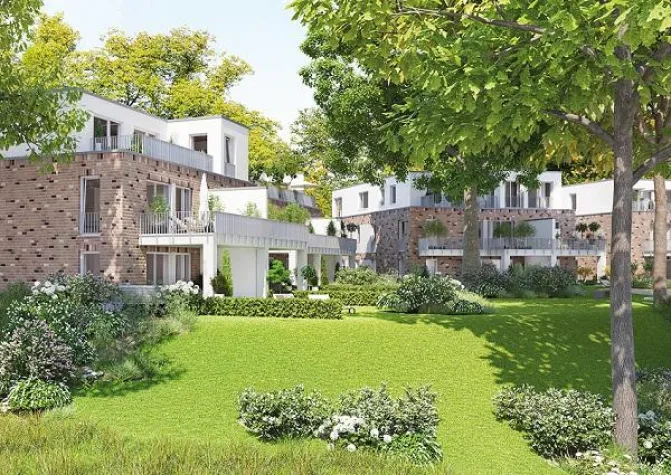 PROJECT realisiert exklusives Wohnensemble am Rodenbeker Quellental im Norden von Hamburg Bild: PROJECT realisiert exklusives Wohnensemble am Rodenbeker Quellental im Norden von Hamburg
