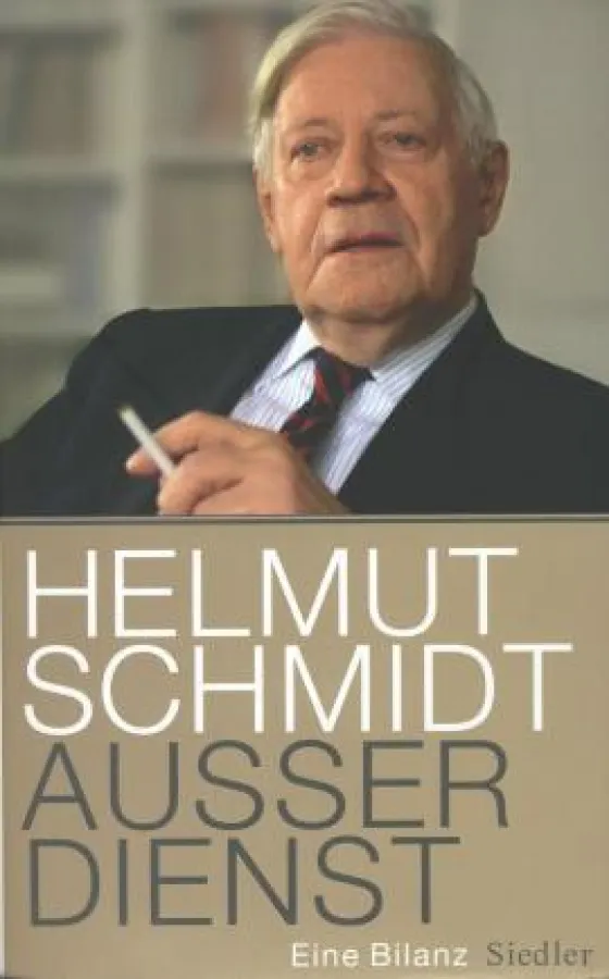 Helmut Schmidt: »Ausser Dienst«, Siedler Verlag München