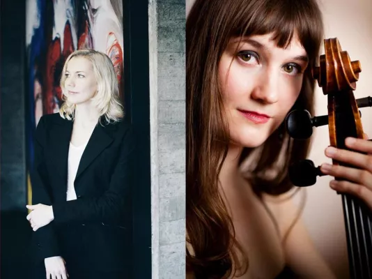 Bild: Gesa Lücker (Klavier) und Katharina Deserno spielen Werke der Kammermusik