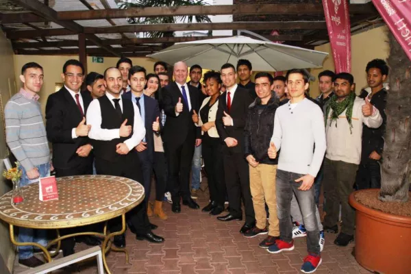 Perspektiven geben, Mut machen, kulturelle Brücken schlagen Bild: Perspektiven geben, Mut machen, kulturelle Brücken schlagen