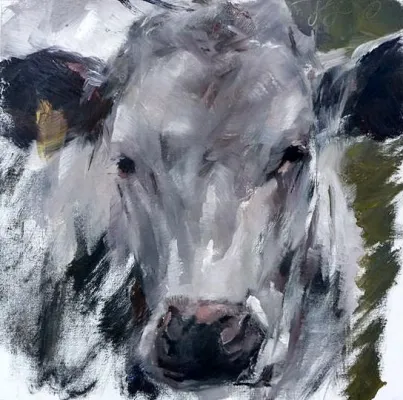 Bild: "Von Tieren und Menschen" - nordfriesische Impressionen von Frauke Gloyer in der Hamburger galerie carstensen