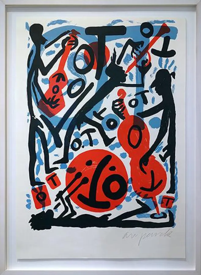 A.R Penck - Jazzcombo 1953