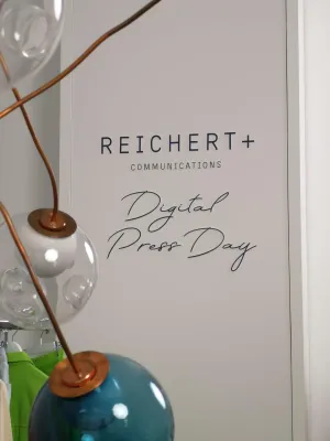Bild: Digital Press Day von REICHERT+ Communications I Neue digitale Plattform für Fashion & Beauty