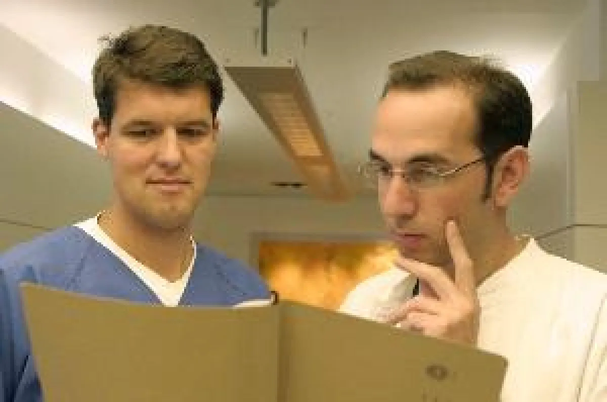 Dr. Stephan Neubauer und Dr. Pedram Derakhshani vom Westdeutschen Prostatazentrum